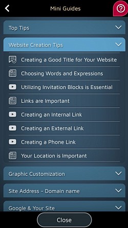 మీకు అంకితమైన గైడ్‌లు, చిట్కాలు మరియు ట్యుటోరియల్‌లకు ప్రత్యక్ష ప్రాప్యత ఉంది.